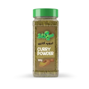 پودر ادویه کاری سبزدانه ۱۰۰ گرم