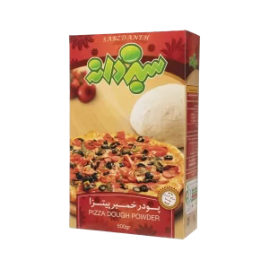 پودر خمیر پیتزا سبزدانه ۵۰۰ گرم