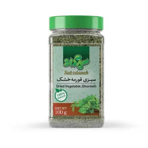 سبزی قورمه خشک سبزدانه ۱۰۰ گرم
