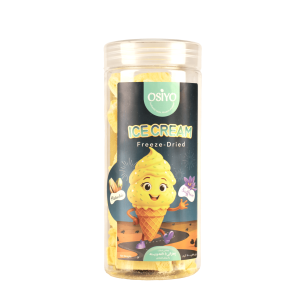 بستنی خشک زعفرانی با خامه پسته